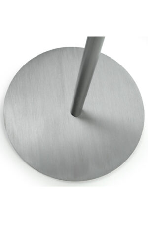 Base ronde Acier Brossé irrégulier P174
