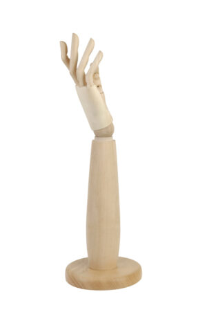 Main bois articulée