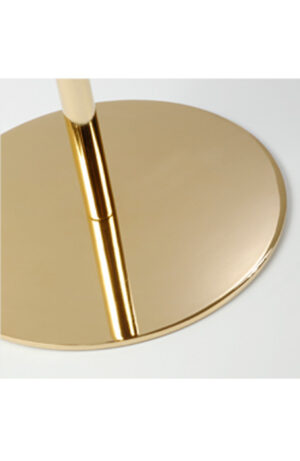 Base ronde Or brillant P705