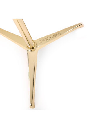 Trépied métal Or brillant P012
